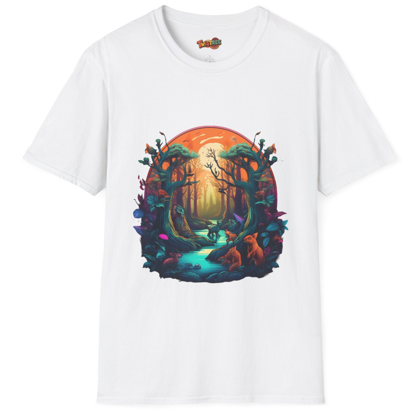 Forest Spirit Unisex Softstyle T-Shirt