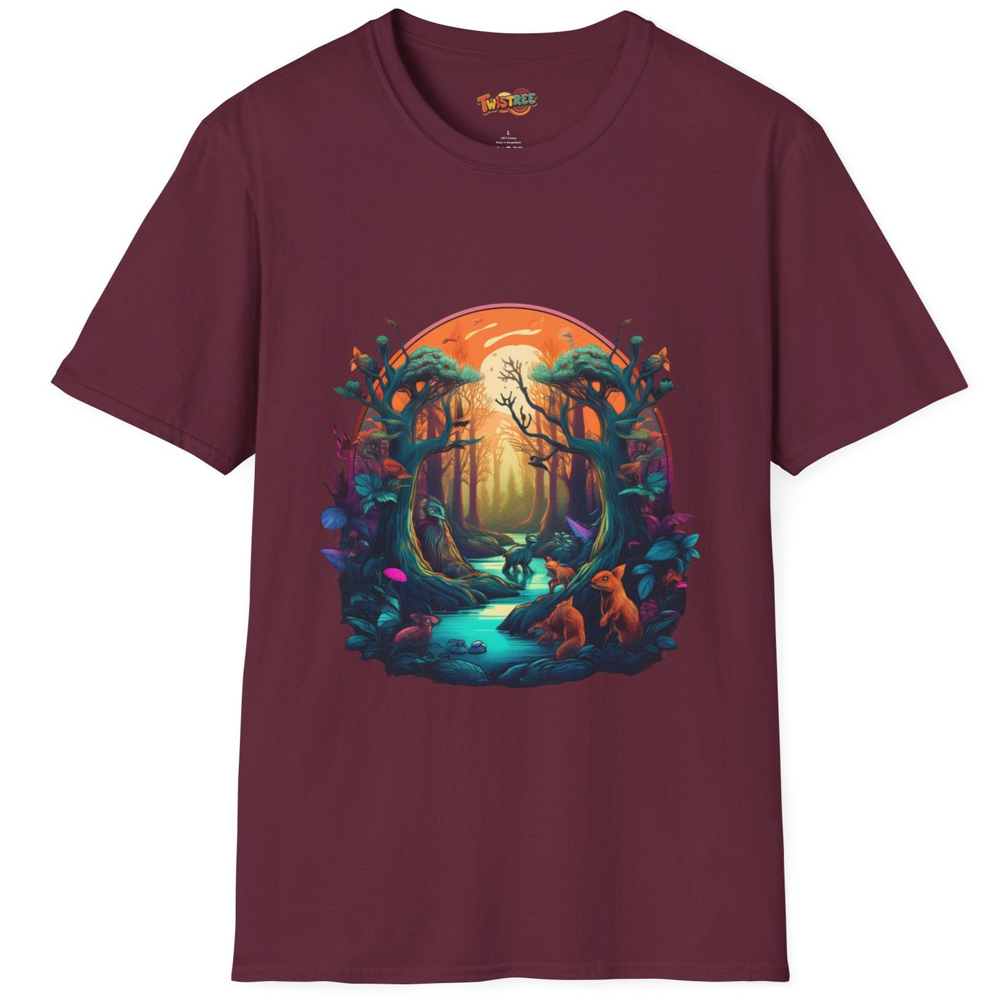 Forest Spirit Unisex Softstyle T-Shirt