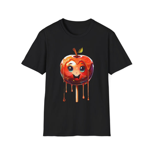 Cute Cartoon Carmel Apple T-Shirt