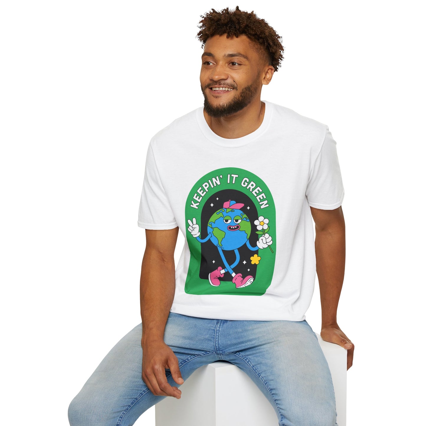 “Keeping it green” earth lover t-shirt